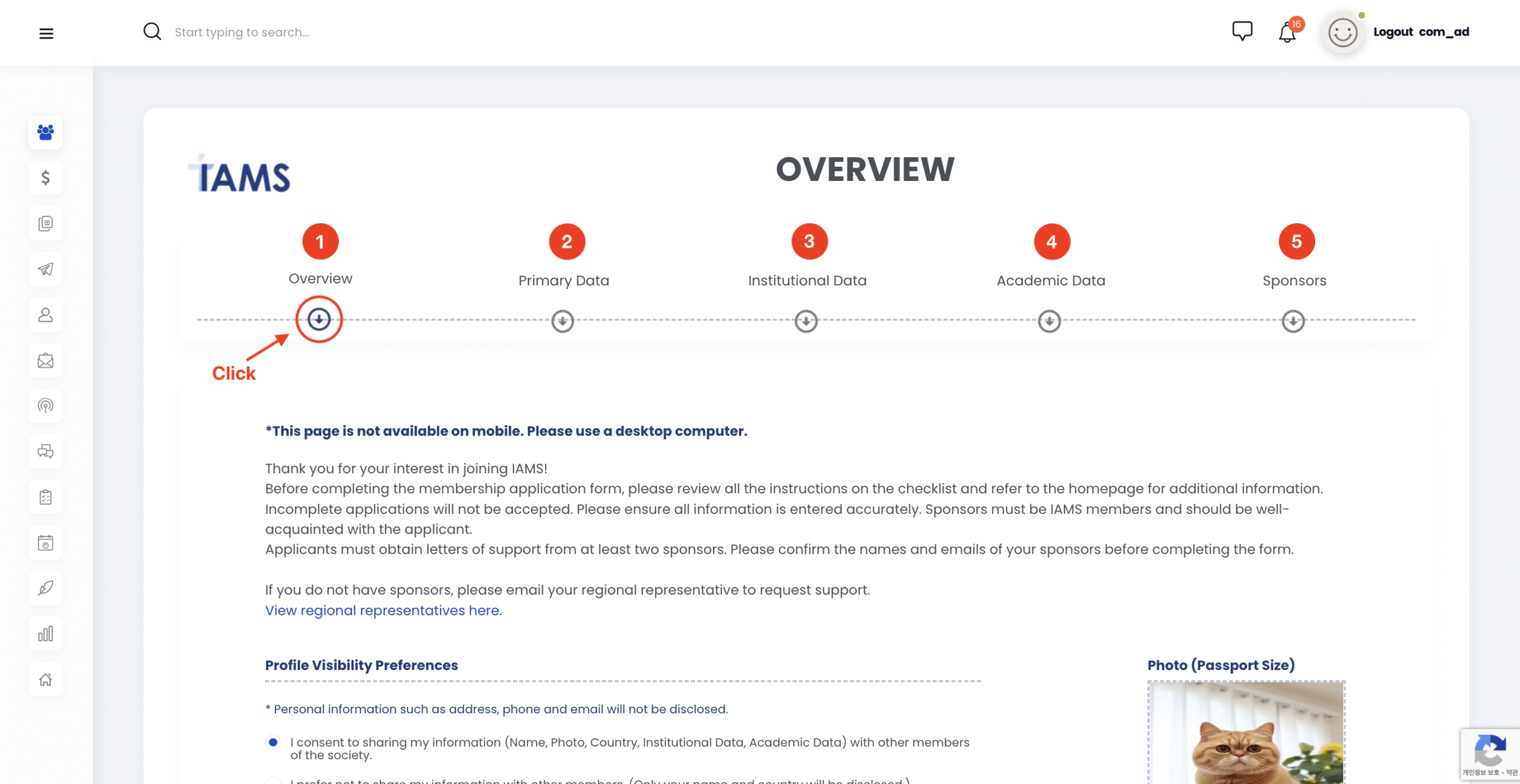 Overview Step 1